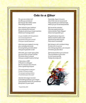 Ode to a Biker