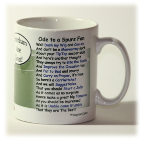 Tottenham Hotspur Mug Verse