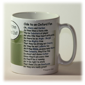 Oxford United Mug Verse