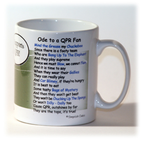 Queens Park Rangers Mug Verse