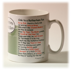 Rotherham United Mug Verse