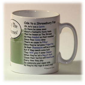 Shrewsbury Town Mug Verse