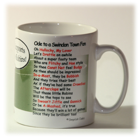 Swindon Town Mug Verse